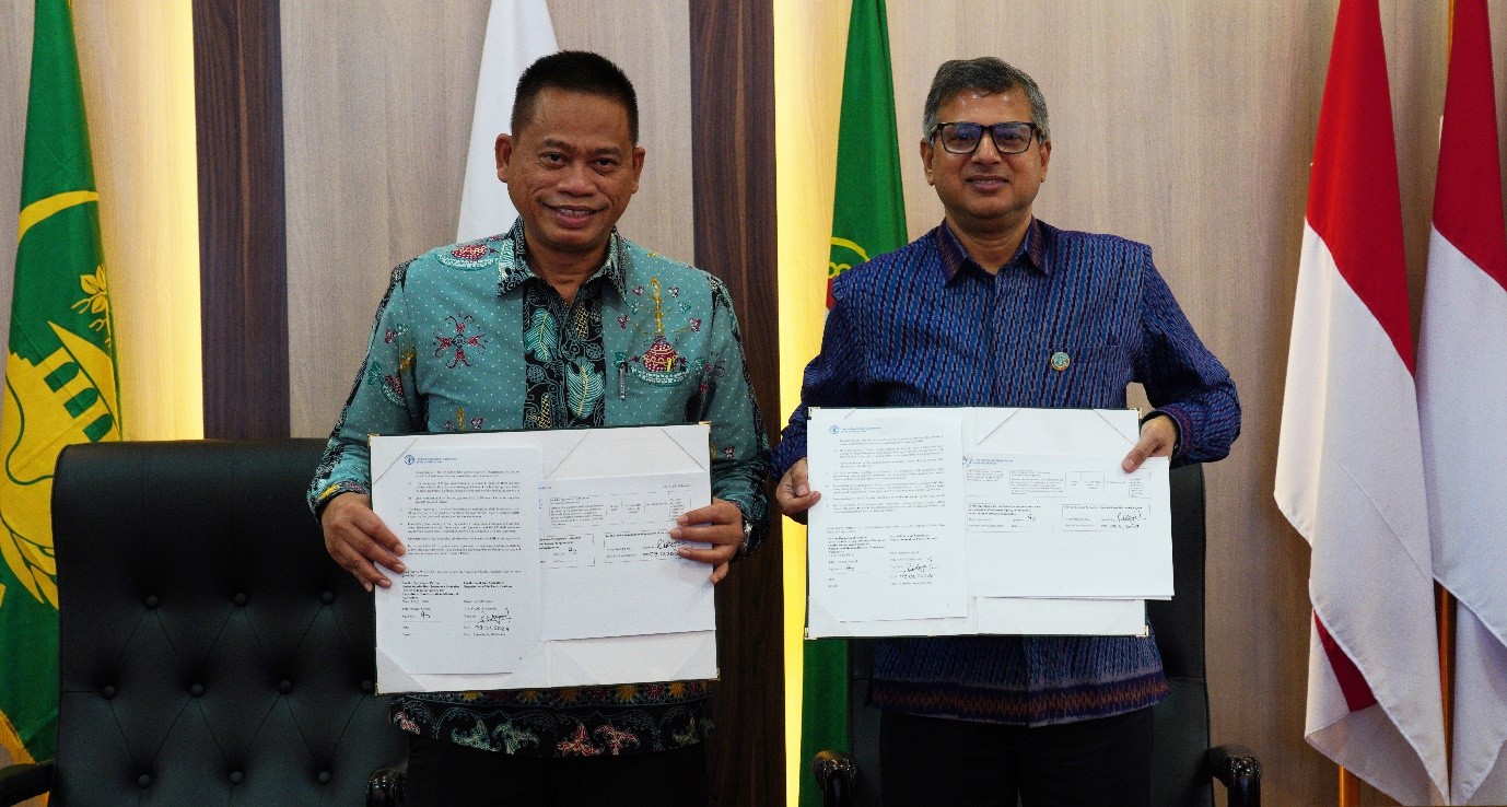 FAO Indonesia dan BSIP Kementan Teken MOU Keragaman Tanaman